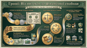 Світ грошей: історія, фінансова грамотність та інфляція 9 клас