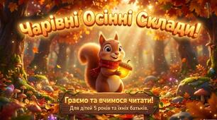 Чарівні осінні склади (поділ слів на склади)»