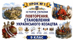 Повторення. Становлення українського козацтва.