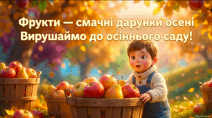 Фрукти - смачні дарунки осені - презентація
