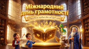 Міжнародний день грамотності — презентація для учнів 1–4 класів