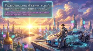 Презентація «Право власності на транспортні засоби та положення про технічний огляд в Україні»