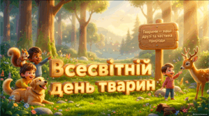 🐾 Всесвітній день тварин — презентація
