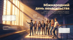 Міжнародний день ненасильства — презентація для учнів 5–11 класів