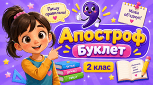 Апостроф (буклет двосторонній з QR-кодами)