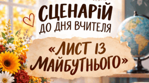 Сценарій свята до Дня вчителя «ЛИСТ ІЗ МАЙБУТНЬОГО»
