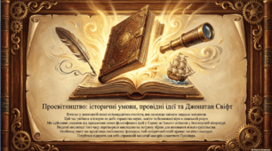 Презентація із зарубіжної літератури з теми: "Просвітництво". Для 9 класу НУШ.