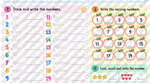 Numbers 1–20 — вчимося писати числа англійською