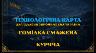 Технологічна карта. Гомілка смажена (куряча)