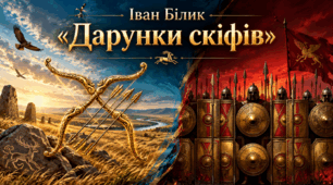 👑Іван Білик. Оповідання «Дарунки скіфів». Картини життя і побуту персів і скіфів, їхні взаємини. Мудрість і поміркованість скіфів у протистоянні з багатотисячним військом. ПРЕЗЕНТАЦІЯ. ВІДЕООГЛЯД