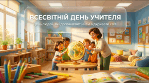 Всесвітній день учителя — презентація для 1–4 класів