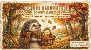 «Осінні відкриття. Робочий зошит для розумників»