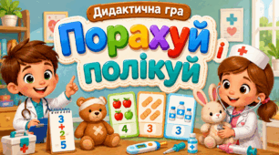 Дидактична гра «Порахуй і полікуй»