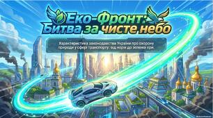 Презентація «Законодавство про охорону природи: екологічні виклики, цілі та методи захисту довкілля на автомобільному транспорті»