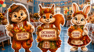 🍁 ОСІННІ КРАСУНЧИКИ ДЛЯ ОФОРМЛЕННЯ ЯРМАРКУ ЧИ СВЯТ