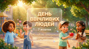 День ввічливих людей — 7 жовтня | Презентація