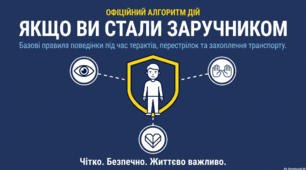 Алгоритм дій у разі терористичного акту (пам'ятка для школярів)