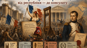 Велика Французька революція: від республіки — до консулату