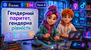 8 клас STEM Урок 6 Гендерний паритет, гендерна рівність