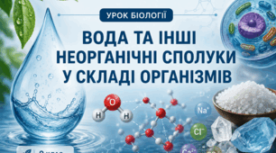 Вода та інші неорганічні сполуки у складі організмів