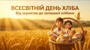 🌾 Презентація «Всесвітній день хліба» для 1–4 класів