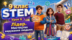9 клас STEM Урок 6 Лідер. Мистецтво керування людьми.