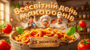 🍝 Презентація «Всесвітній день макаронів — 25 жовтня»