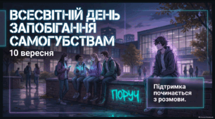 Всесвітній день запобігання самогубствам — 10 вересня. Презентація для учнів 5–11 класів