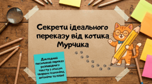 🐱📚 Розвиток мовлення. Докладний письмовий переказ тексту розповідного характеру з елементами опису тварин, що містить синоніми й антоніми 📝✨