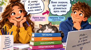 ЗАМІНА  ПРЯМОЇ  МОВИ  НЕПРЯМОЮ