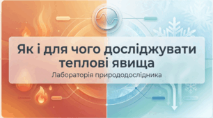 Як і для чого досліджувати теплові явища