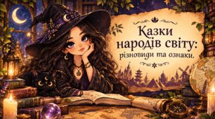 Казки народів світу: різновиди та ознаки (зарубіжна література, 5 клас)