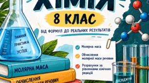 Робочі аркуші з хімії для учнів 8 класу НУШ до теми «Пізнаємо кількісні закони хімії» за підручником О. В. Григоровича