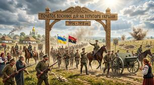 Початок воєнних дій на території України.