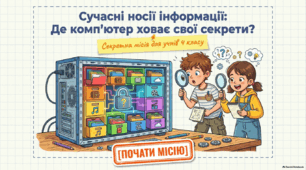 Сучасні носії інформації - презентація з інформатики 4 клас НУШ