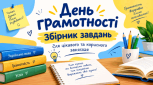 Цікаві завдання до  Дня грамотності 2026 - День грамотності без нудних вправ!