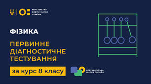 Діагностичне тестування з теми "Електричні явища" за курс 8 класу