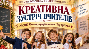 До Дня вчителя - «Креативна зустріч учителів»