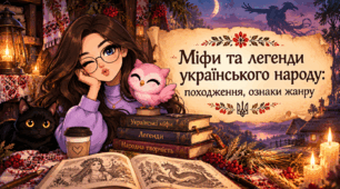 📚 Презентація «Міфи та легенди українського народу: походження, ознаки жанру» (5 клас)
