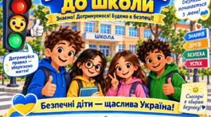 Місячник безпеки дорожнього руху🚦 ПРЕЗЕНТАЦІЯ «БЕЗПЕЧНА ДОРОГА ДО ШКОЛИ» 🚸