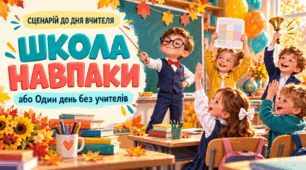 «Школа навпаки, або Один день без учителів» незабутній сценарій до Дня вчителя для 1–4 класів 2026