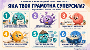 Криголам до Міжнародного дня грамотності (8 вересня)