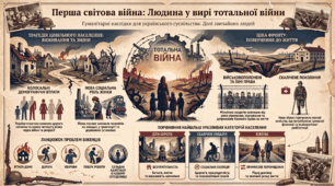 Практичне заняття 2. Перша світова як виклик людському виживанню: жінки у війні, діти-сироти, біженці, військовополонені, скалічені солдати