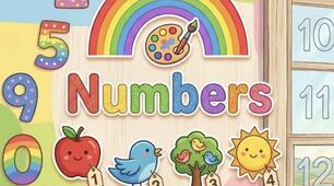 Картки "Numbers" для вивчення англійської мови
