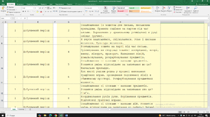 Календарно-тематичне планування (Excel) 1 клас, Українська мова, НУШ , Єдина школа, Савченко, Вашуленко 8г/т. Перший семестр.
