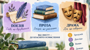 АНАЛІЗ ХУДОЖНЬОГО ТВОРУ ЗА 5 КРОКІВ