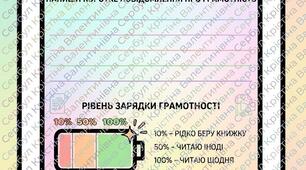 "Грамотний аркуш.Заряджайся."