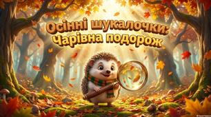 Осінні шукалочки:Чарівна подорож»