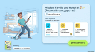 Презентація до уроку 4. Familie und Haushalt • Родина й господарство. 8 клас НУШ Deutsch. HALLIHALLO! • Друга іноземна мова •