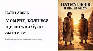 Біблійні «вічні образи»: Каїн і Авель, Ной і Великий потоп, Вавилонська вежа | 6 клас
